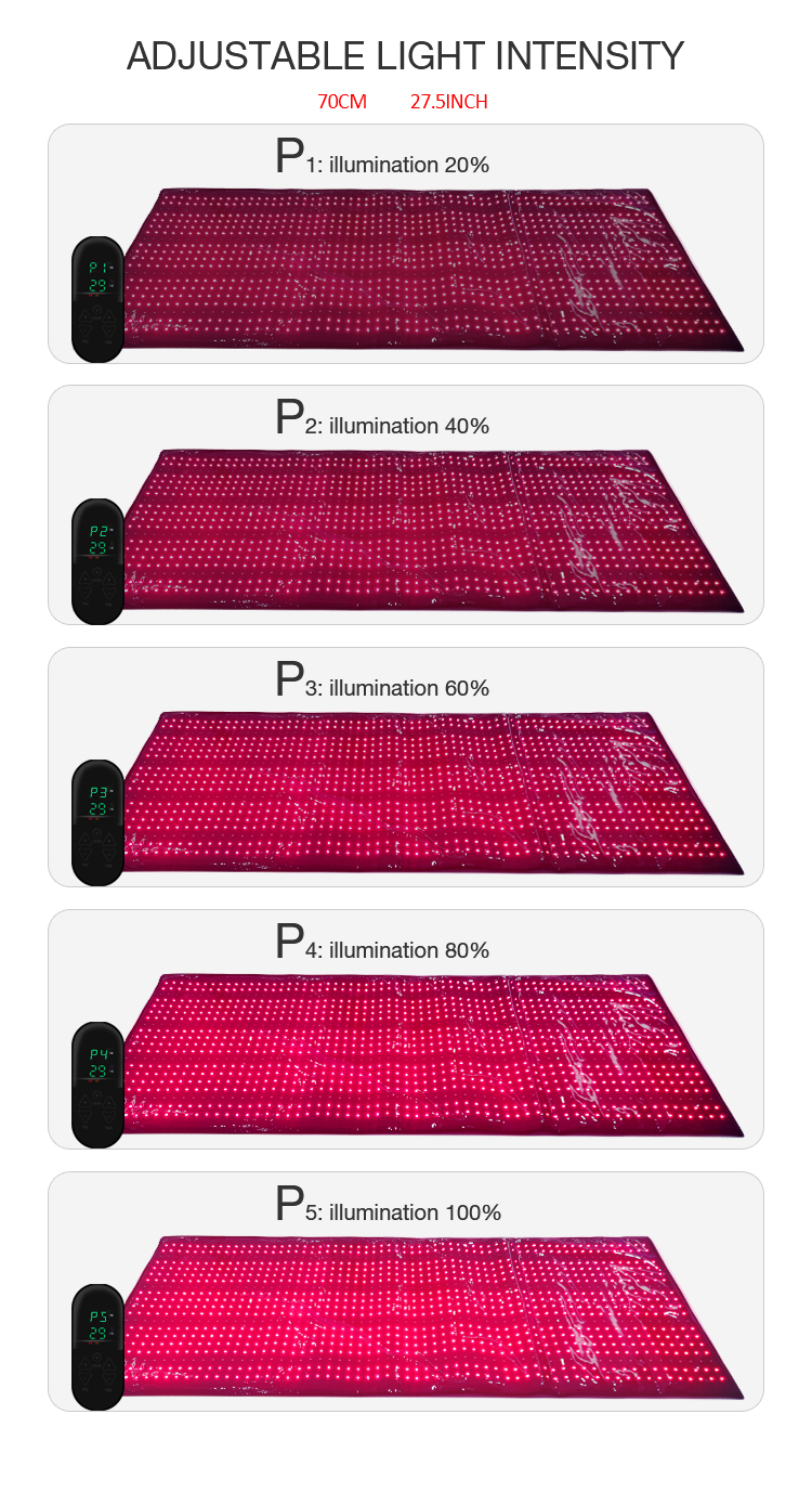 Waterproof Large Size Body Red Light Therapy Sleeping Sauna Bag Mat with 660nm 850nm LEDs