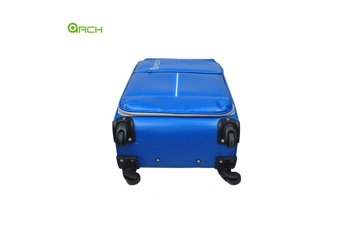 Waterproof PU Lightweight Luggage Bag With Spinner Wheels