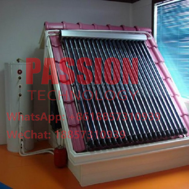 2000L Split Pressure Solar Water Heater Copper Coils 250L Heat Pipe Sun Collector