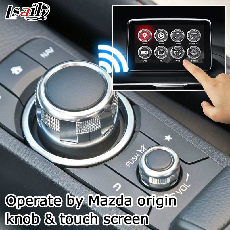 Mazda 3 Axela carplay Interface Android Navigation Box With Mazda Knob Control Facebook