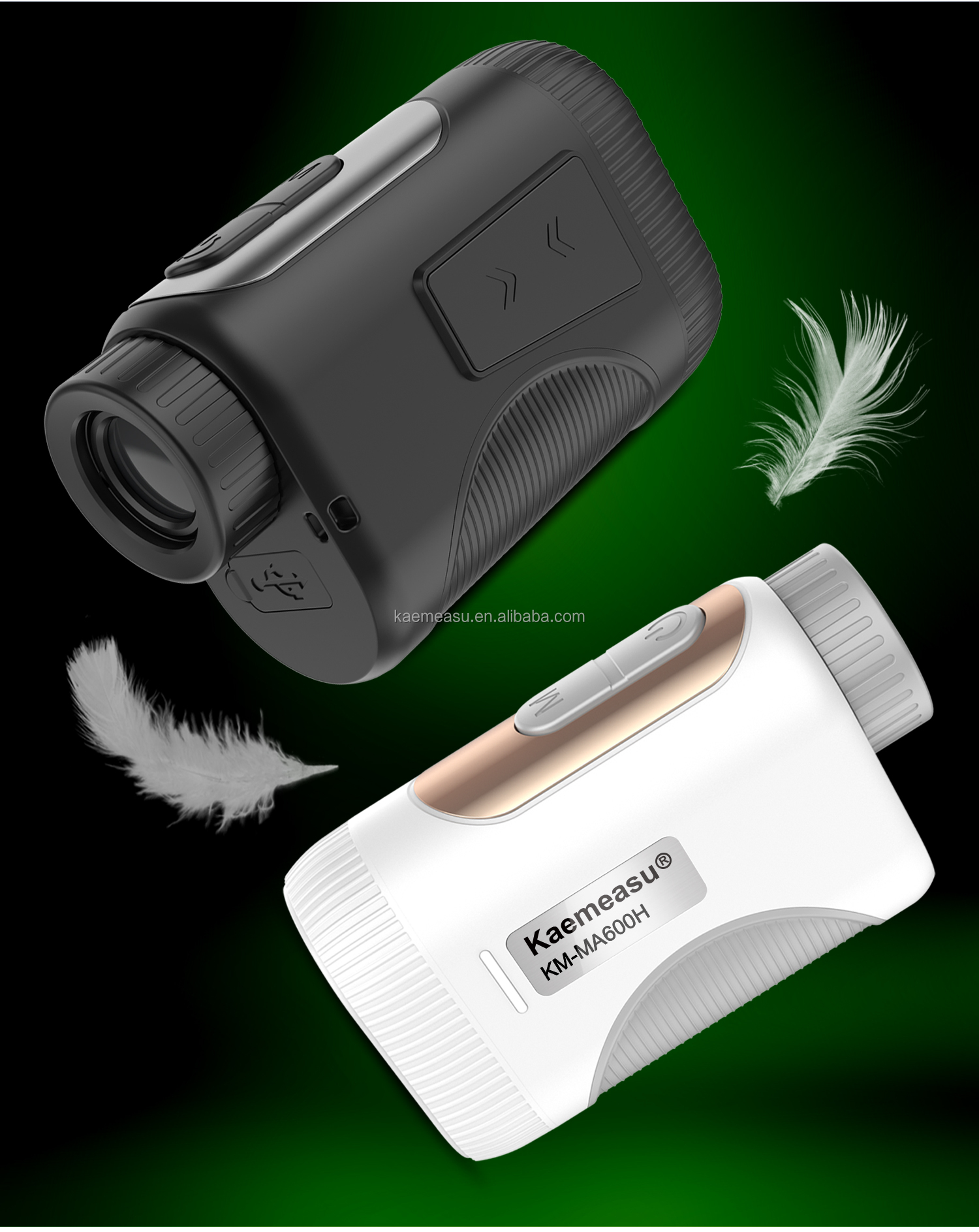 800m Handheld Laser Rangefinder Industrial Grade with Magnetic Attachment 6.5X Magnification