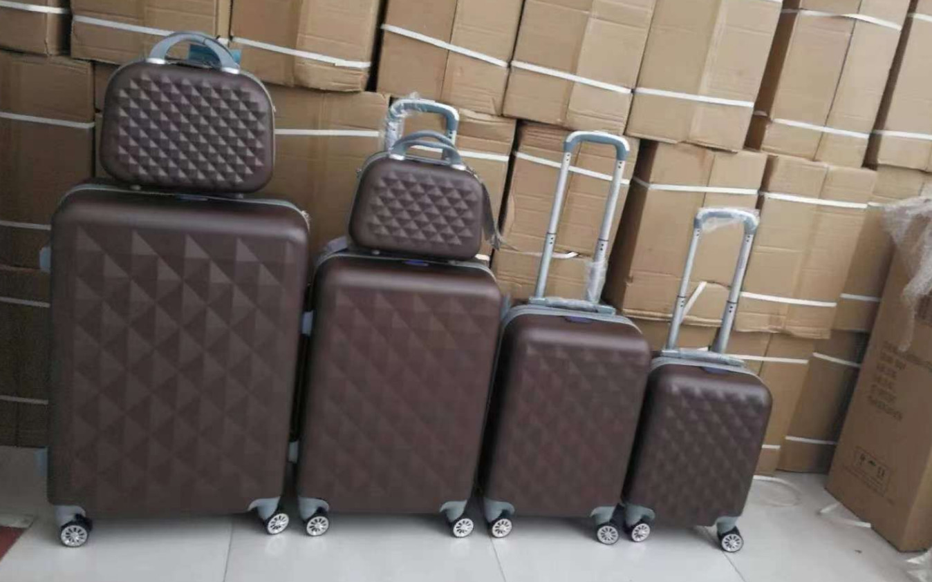 Travel Suitcase 20" 24" 28" 4 Wheels ABS PC Suitcase Traveling Set Trolly Bag Luggage Suitcase Manufacturer