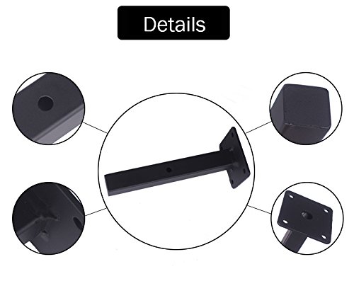 Customized Packaging Heavy Duty Floating Shelf Brackets for Industrial Metal Shelving