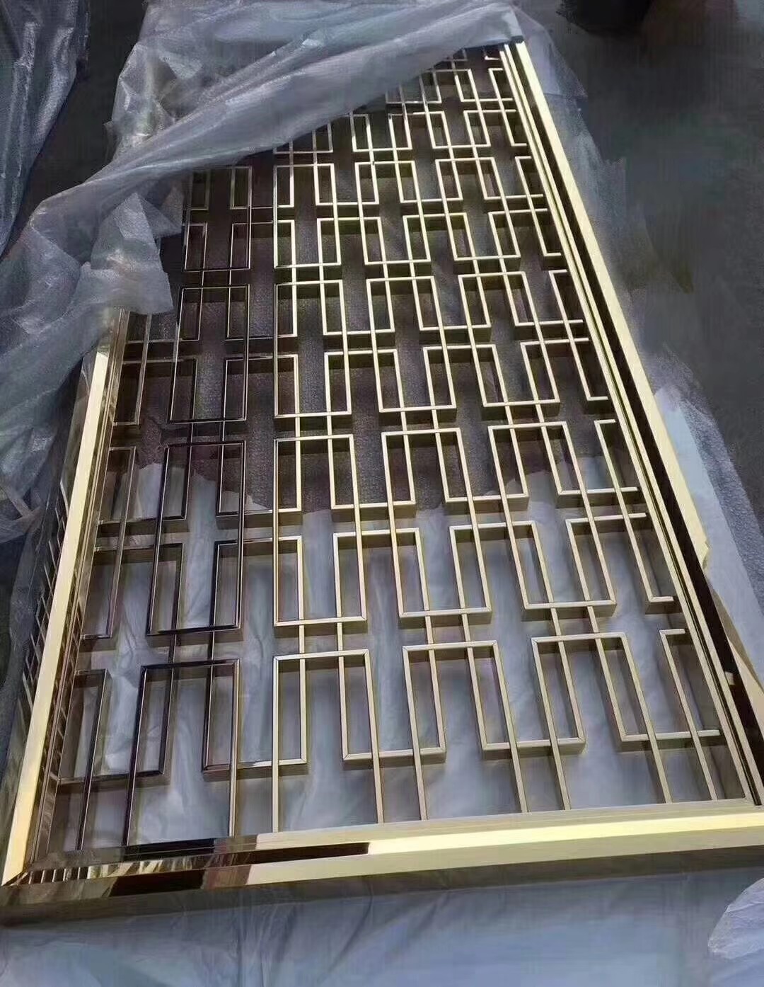 Mirror Copper Stainless Steel Wall Panels For Hotels/Villa/Lobby/Shopping Mall