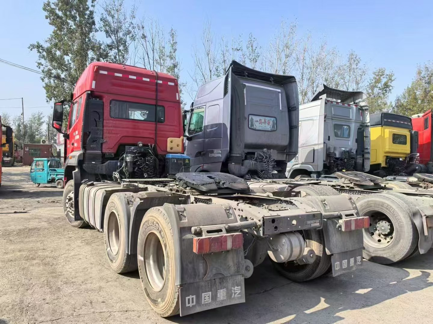 Used Tractor Trucks Head 10 Tyre Sinotruk Hohan N7G 2021 Year Trailer Truck Man Engine 480hp
