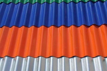 Color Enhanced Durable Polyester Finish Galvalume Corrugated Sheet For Diverse Building