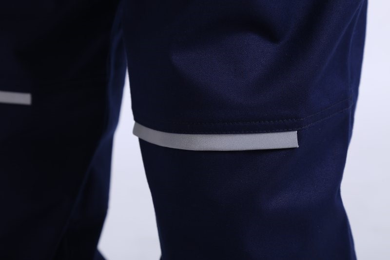 280gsm Light Weight Flame Resistant Arc Protection Trousers with reflective strips on leg