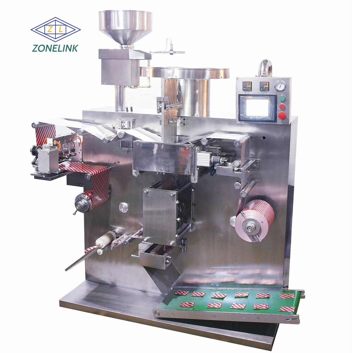 Blister Automatic Packing Machine Lab Scale Double Aluminum Strip Packing Machine