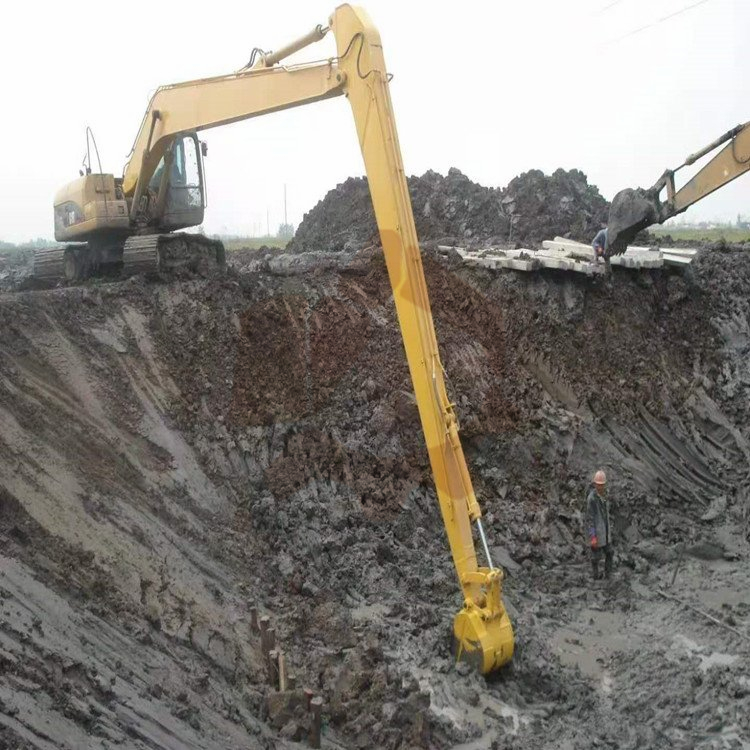 30 Ton EX200 Excavator Spare Parts Customized 23m Long Reach Boom For Excavator