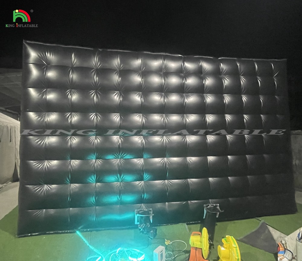 Commercial Night Club Tent Portable Black Inflatable Nightclub Events Tent For Party Rental