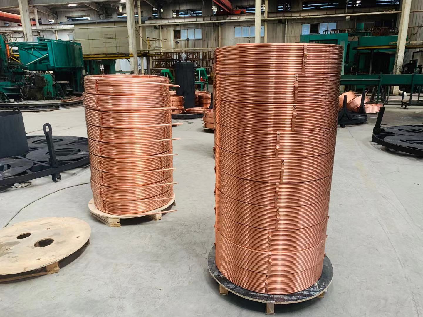 C12200 Copper Pipe Tube Bright Surface Round Shape For Air Conditioner