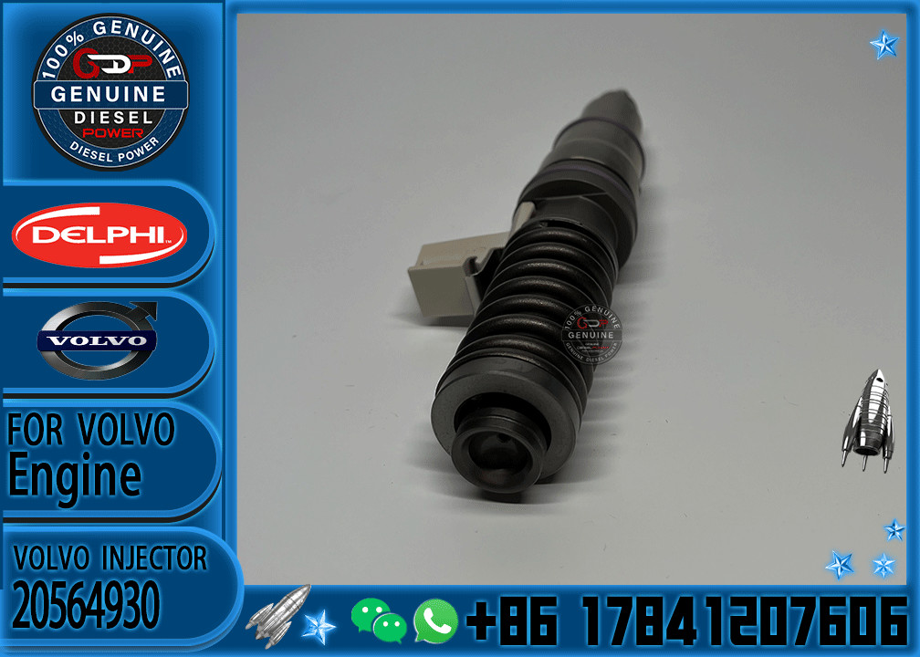 New Fuel Injectors 20564930 85000590 BEBE4D13001 BEBE4D13101 for VOLVO Trucks FH16 16.1L D16 Engine