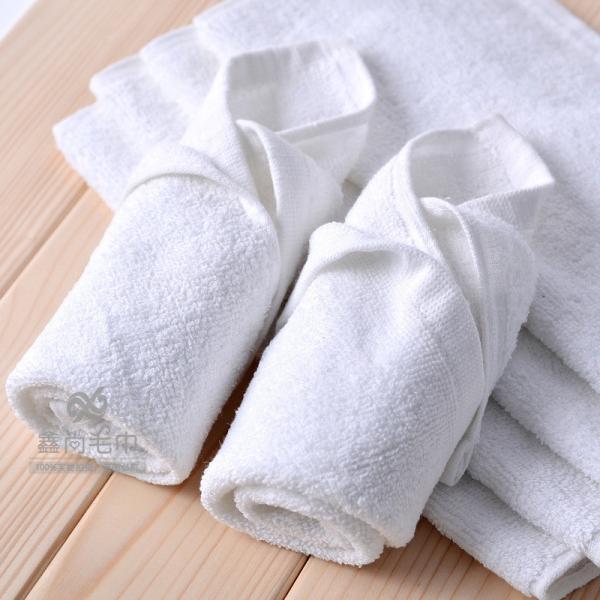 Cotton Solid Hotel Restaurant Disportable White Small Cleaning Towel Hand