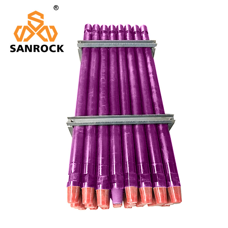 Mining Drill Rod Heavy Weight Drill Pipe Upsetting Process Threaded Drill Rod