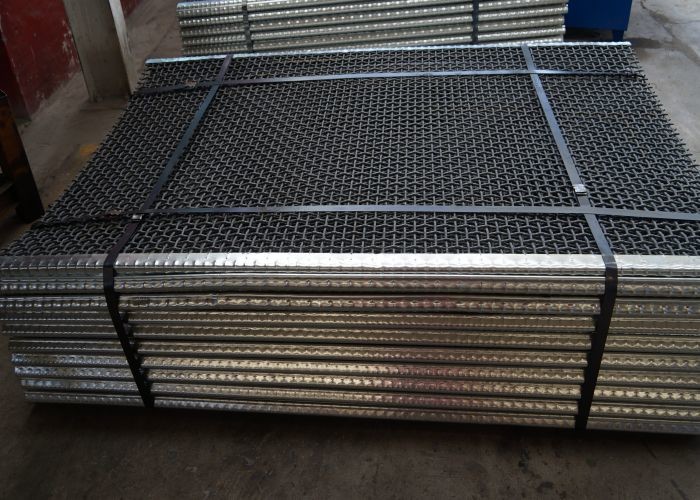 Woven Mining Industry 1800Mpa 65Mn Metal Wire Mesh Screen