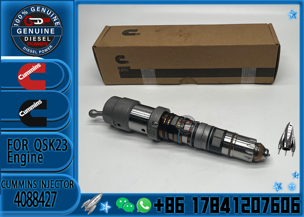 Genuine Diesel Fuel Injector 4326780 4001813 4087893 4088427 For Cummins QSK60 Engine