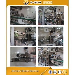 Second hand sanitary pad making machine