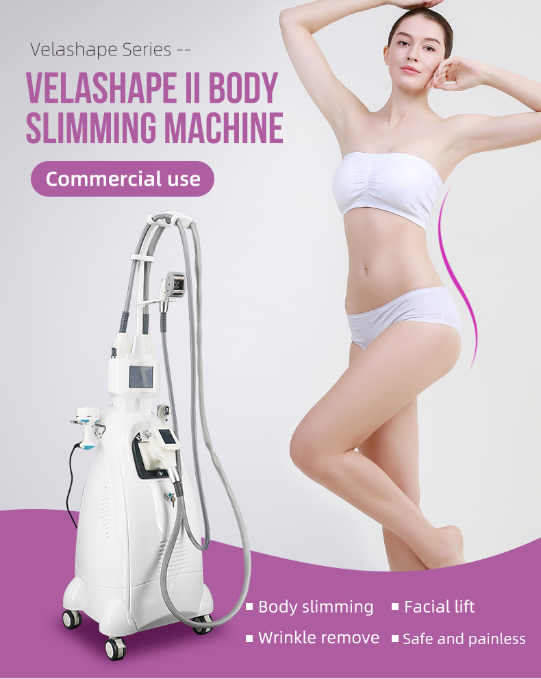 Slimming Non Invasive Liposuction Machine Vacuum RF Roll Cellulite Removal Machine
