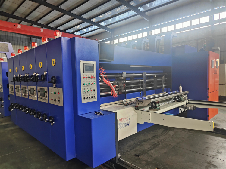 Innovative Automatic Pizza Box Printing Slotting Die Cutting Machine 18000 KG Capacity