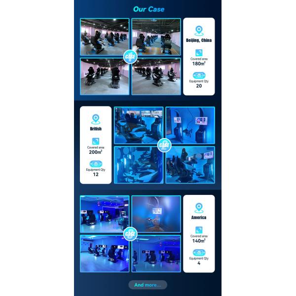 Popular Selling Simulator Arcade VR Game Machine Equipment 360 VR Motion Chair Immersive Sense Effects