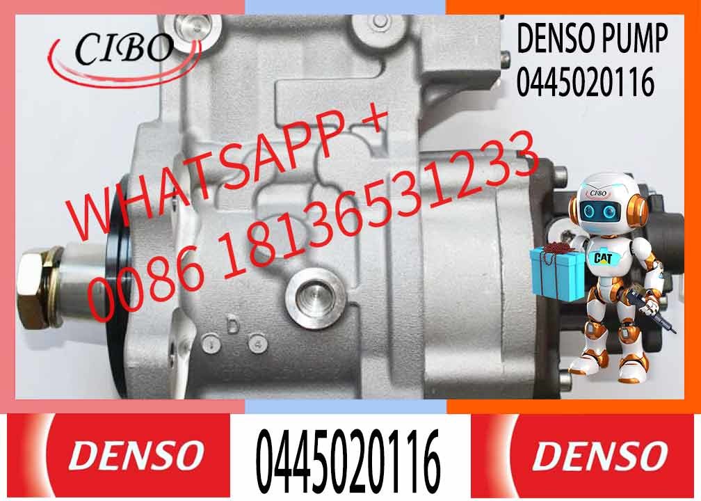 Diesel Injection Pump High-pressure Common Rail Injection Pump 0445020116 High-pressure Oil Pump 61260080674