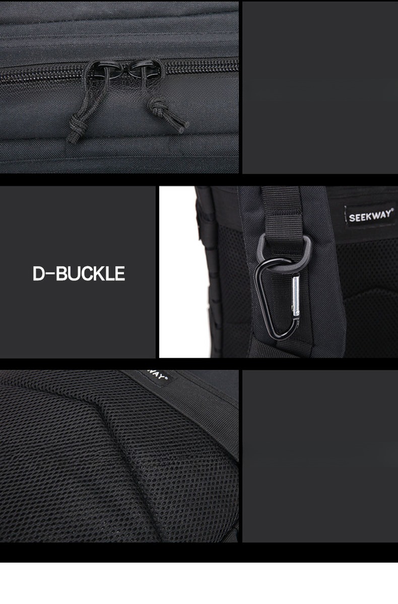 Comfortable Soft Handle Oxford Rucksack for School Travel Camping Training