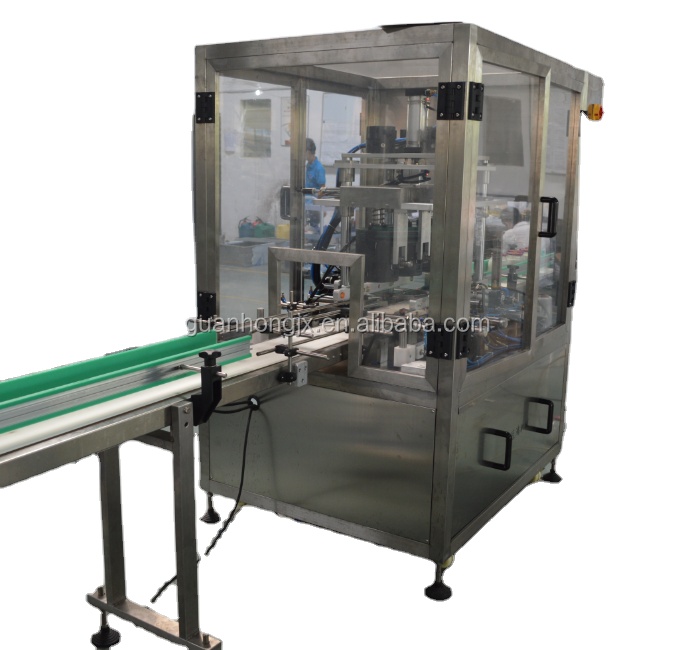 304 Stainless Steel Six Head Vacuum Bottle Capping Machine for High Speed Production
