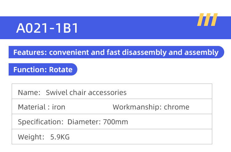 Disassemble Swivel Chair Accessories Chrome / Spray Bifma Test Five Star Foot Base