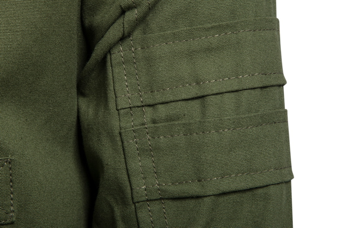 Winter Windproof Thin Work Outwear Blank Utility Cardigan Buttons Long Drawstring Hooded Coat Trench Men Jacket