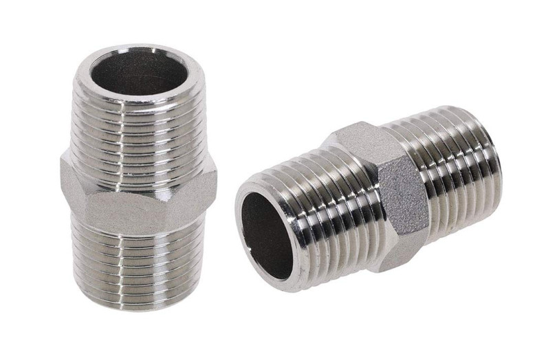 3/4" Male To 3/4"Male Swagelok Hex Nipple , Stainless Steel Npt Hex Nipple