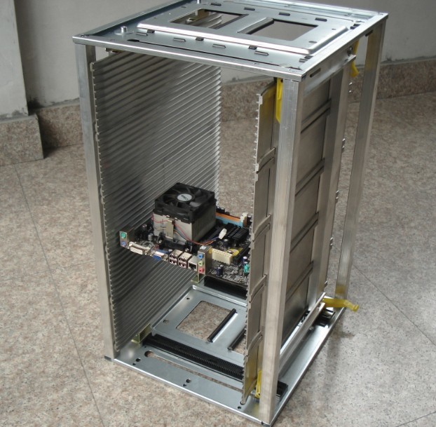 Anti Static Aluminum Alloy ESD SMT Magazine metal Rack Size 355 * 320 * 563 mm