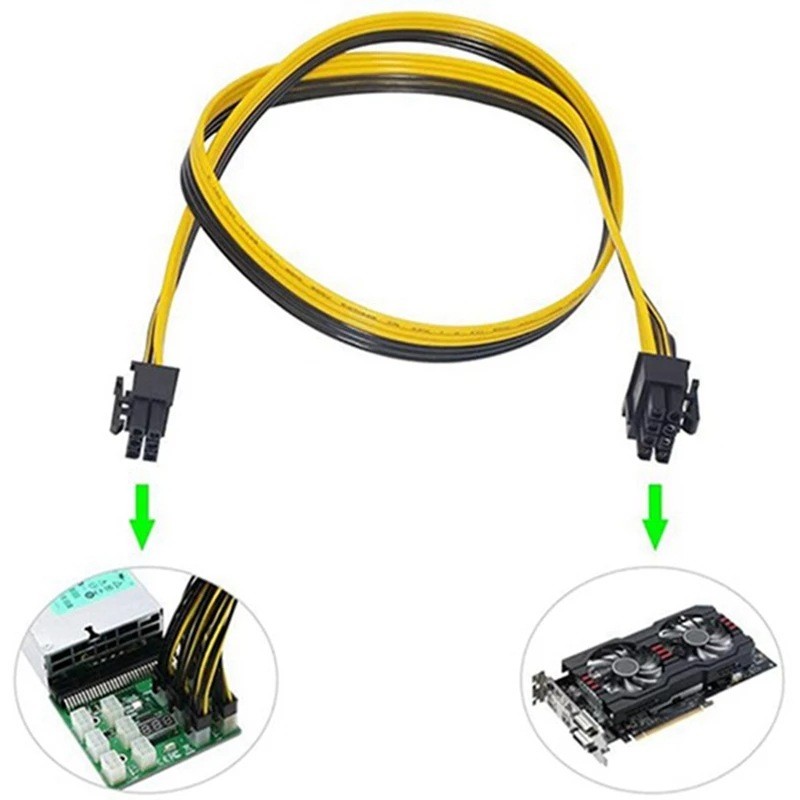 Length 30cm Power Supply Extension Cable for GPU Graphics Card
