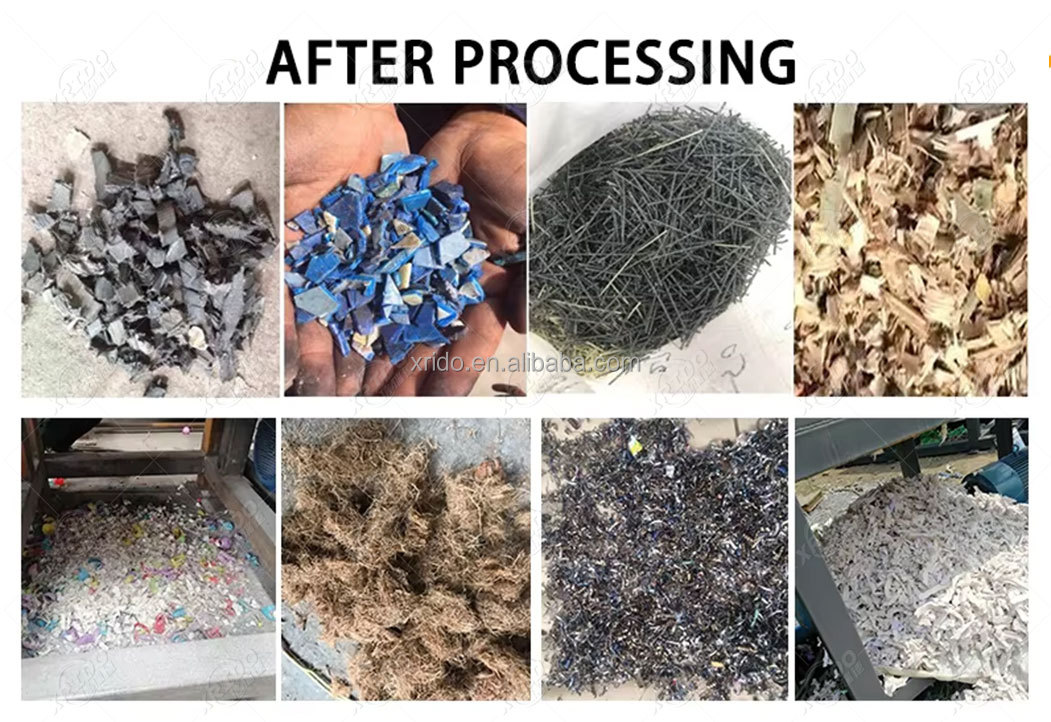 Double Shaft Shredder Machine for Scrap Metal Plastic Crusher Aluminum Iron Steel Shredding Machine Price
