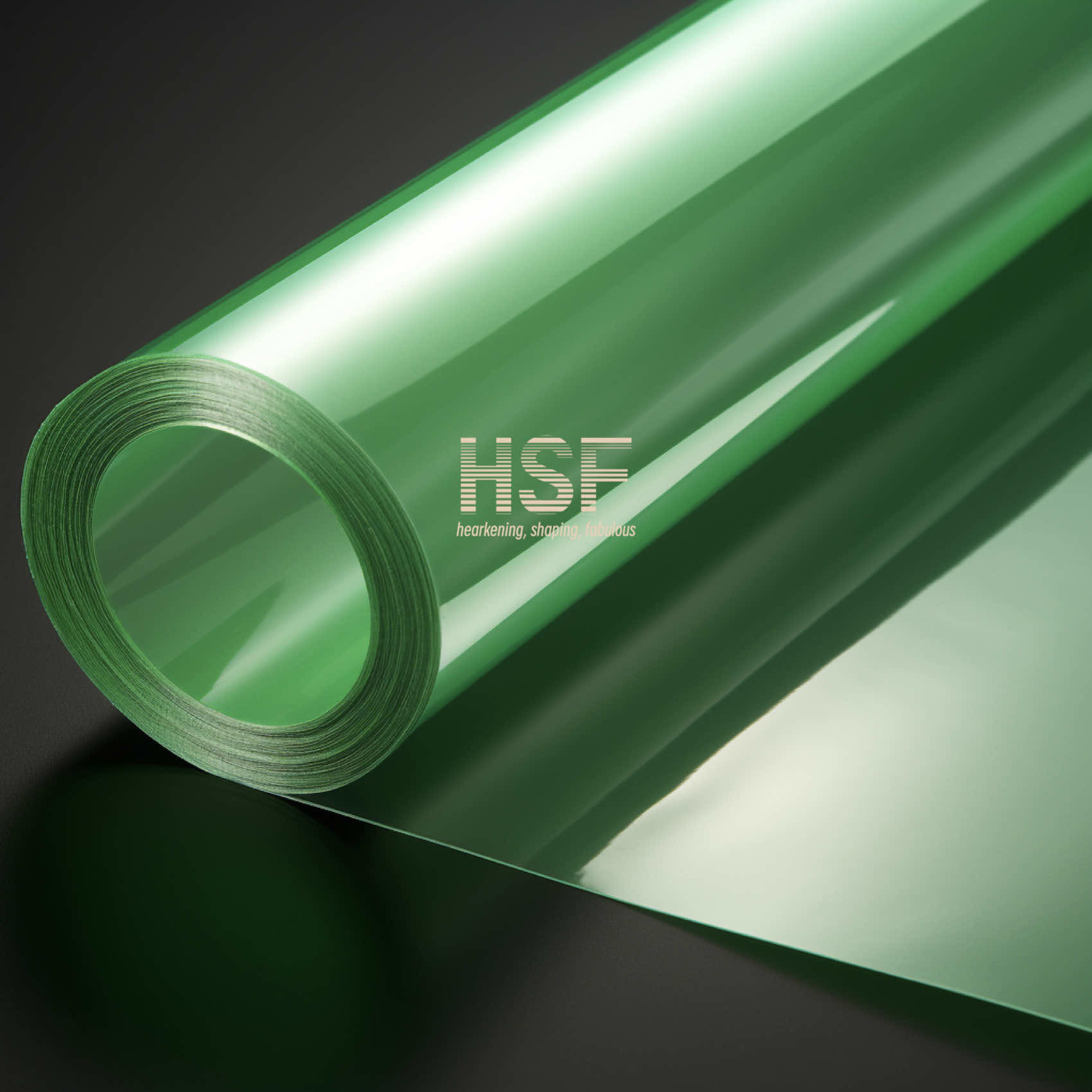 23um Green Static Cling Protective Anti Static Plastic Film 1360mm