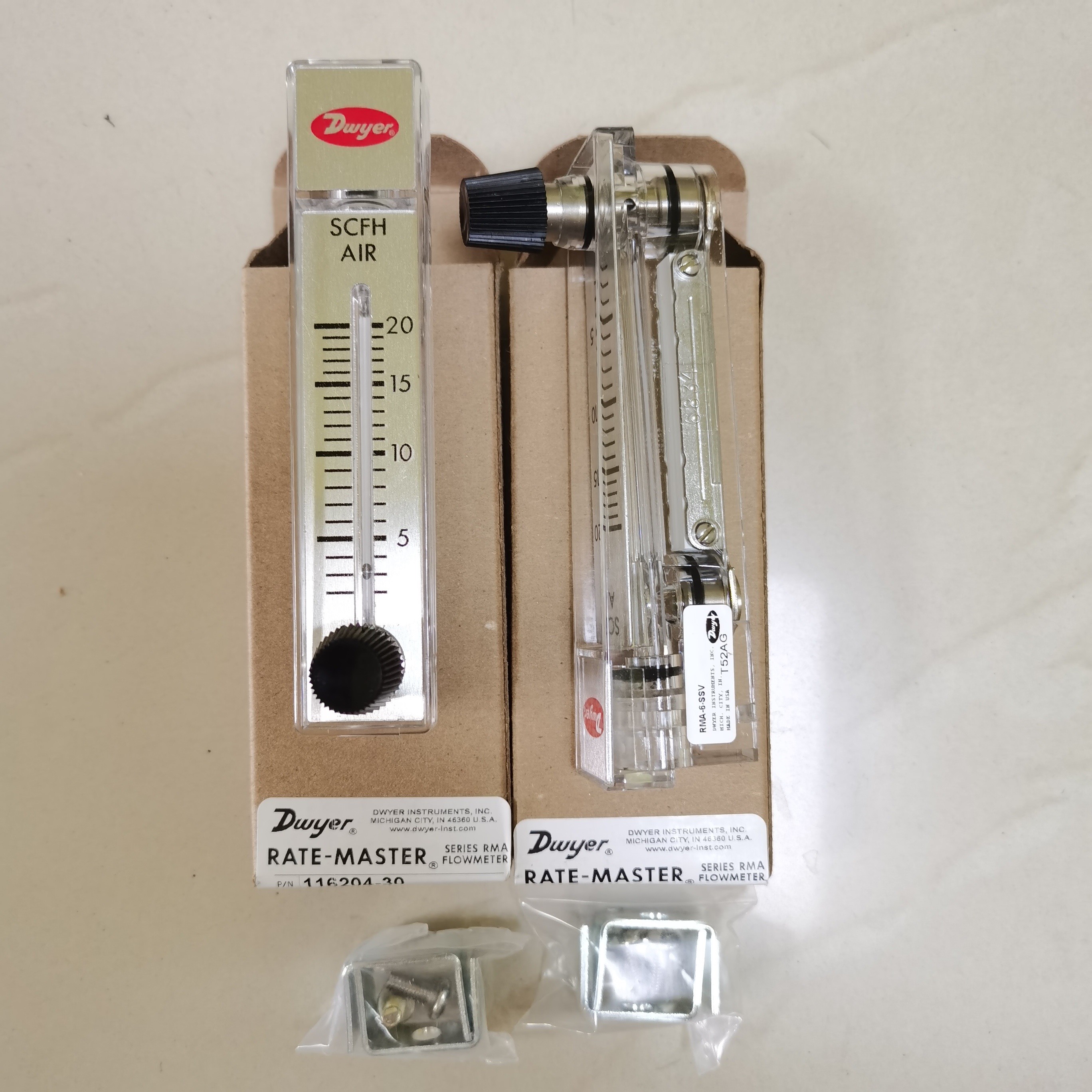 RMA-6-SSV High Accuracy Flow Meter For Air Water ​20mA