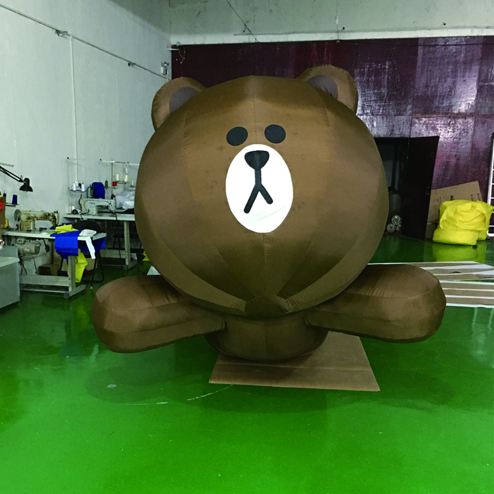 Christmas customized size inflatable mascot costume customized inflatable Christmas mascot