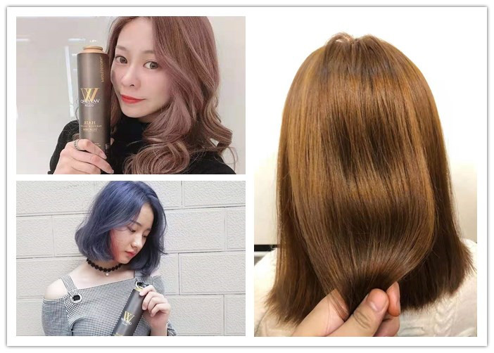 Professional Permanent Hair Color Cream Low Ammonia Formula ISO