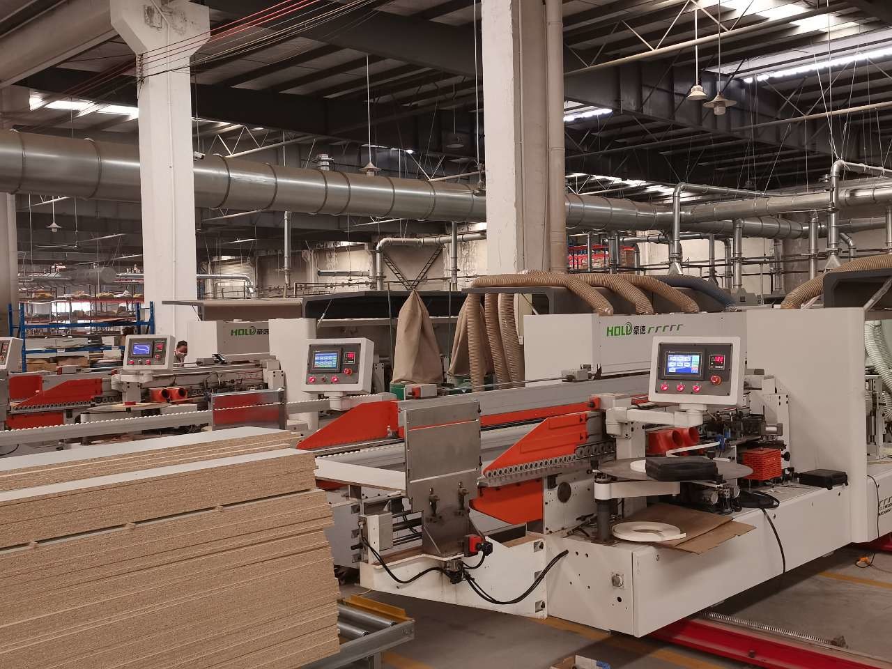Edge Banding Panel Furniture Production line Automated Loading Unloading