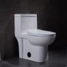 Buy cheap 28inch Siphonic One Piece Toilet Comfort Height Elongated Hotel Bathroom from wholesalers