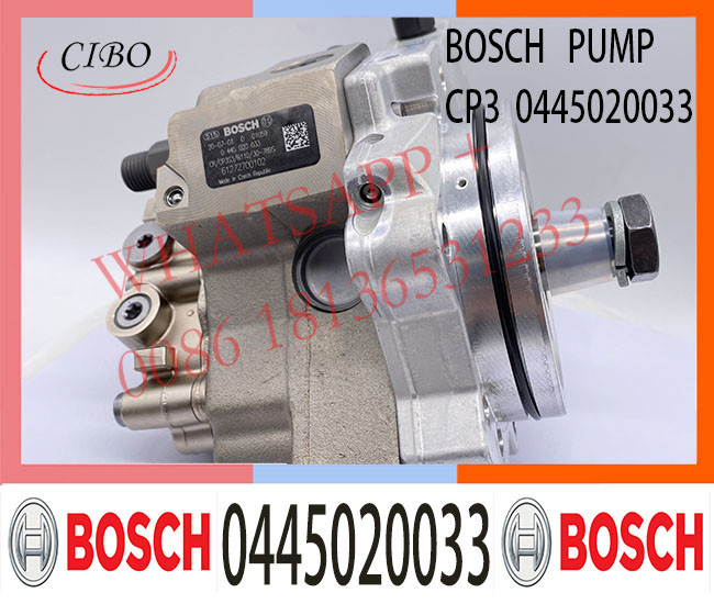 0445020033 BOSCH Diesel CP3S3 R110 Engine Fuel Injector Pump 0928400789 2R0130105B 092840078 For Volkswagen