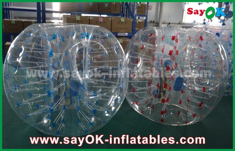 Inflatable Games Rental Popular Colorful Inflatable Soccer Bubble , Human Soccer Bubble Ball For Adult And Kids