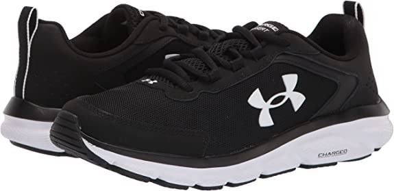PU Canvas Upper Womens Under Armour Charged Assert 9 Running Shoes