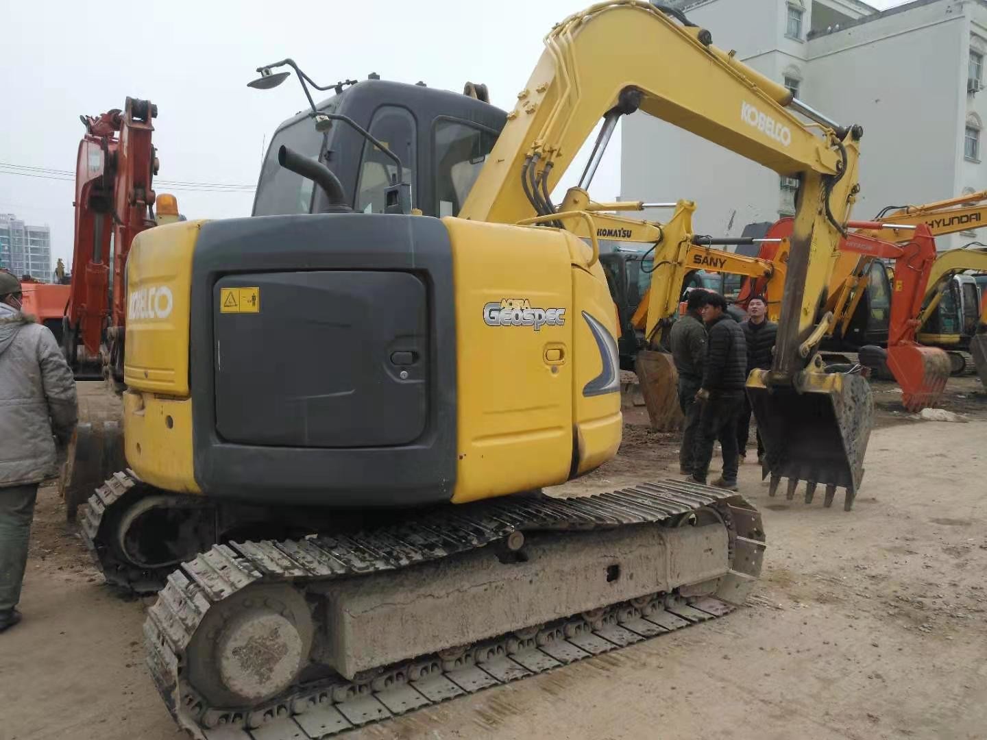 Small Body 13 Ton SK135 Used Kobelco Excavator