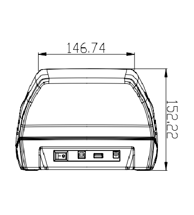 Sinosecu PSPR4200 I OCR passport reader for Casino and Embassy check-in/check-out
