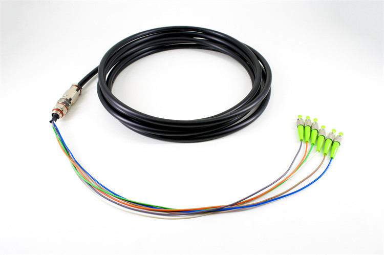 4 6 8 12 24 36 Core Outdoor Waterproof Armoured Fiber Optic Pigtail Patch Cord
