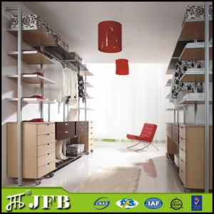 Buy cheap customized size furniture bedroom wooden wardrobe design wardrobe fittings walk in closet product