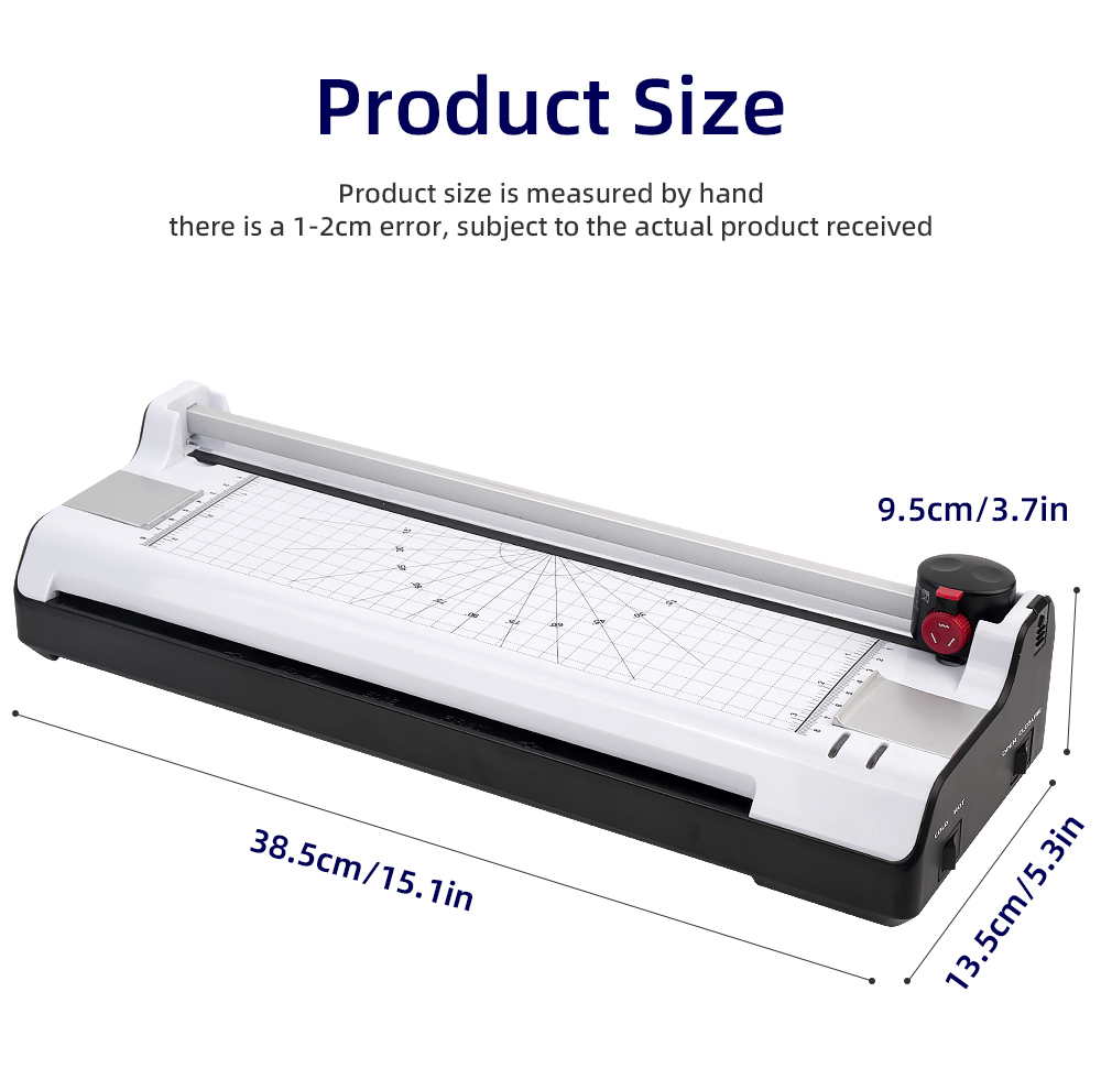 Paper Size A4 Laminating Machine 1.9KG Thermal Cold Hot Office Laminator for Drop Shipping
