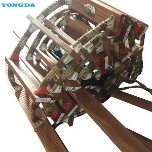 Buy cheap ISO 799:2019 Marine Hard Wooden Step Pilot Rope Ladder product