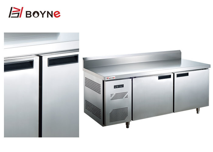 Direct Cooling Bench Commercial Refrigeration Equipment