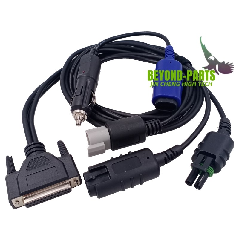 Black Komatsu Diagnostic Tool Scanner Cummins Inline 6 Diagnostic Tool